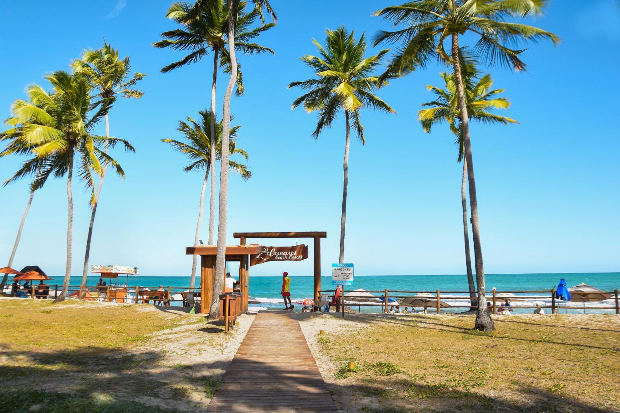 Bangalo Luxo Beira Mar Carneiros Beach Resort Praia dos Carneiros Buitenkant foto